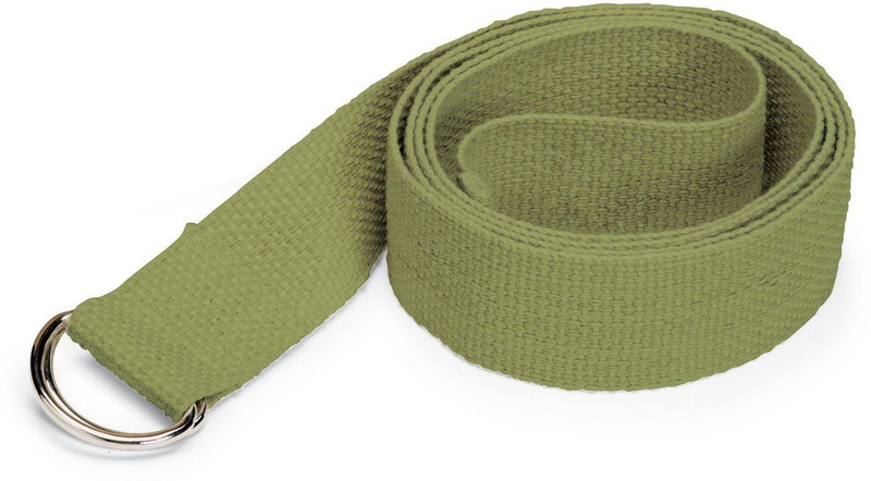 Ipop Retail 6 Feet Cotton Yoga Strap(Green)