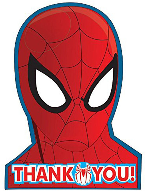 PARTY PROPZ Multicolor SPIDERMAN BIRTHDAY DECORATION/THANK YOU TAG 12 PCS/ SPIDERMAN PARTY SUPPLIES - 12 g PARTY PROPZ Multicolor SPIDERMAN BIRTHDAY DECORATION/THANK YOU TAG 12 PCS/ SPIDERMAN PARTY SUPPLIES - 12 g