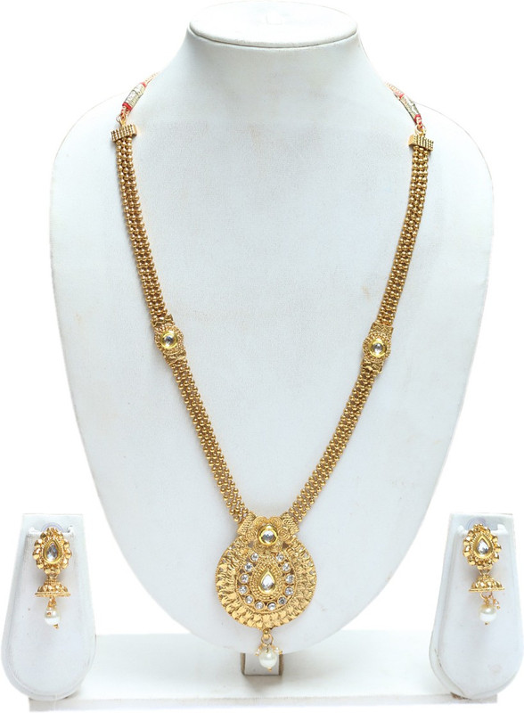 Buy Swarajshop Copper Jewel Set Gold Online at desertcartZimbabwe