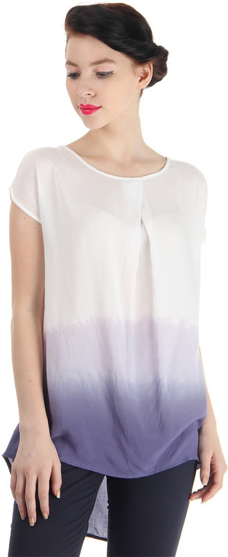 Pepe Jeans Casual Short Sleeve Solid Women Blue Top