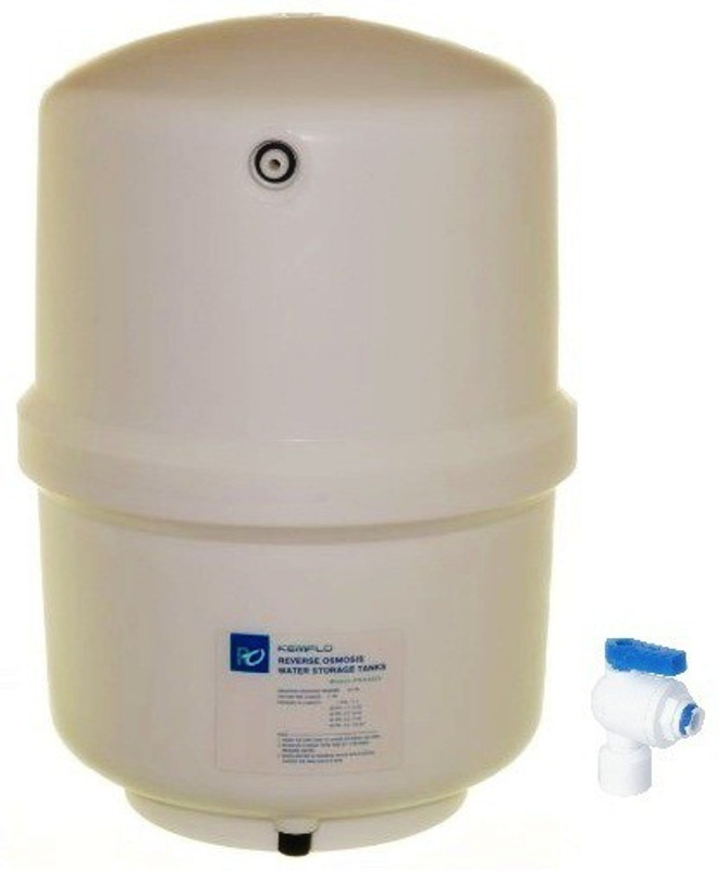 balrama RO Water Purifier Plastic Pressure Water Storage Tank with RO Tank Ball Valve 1/4 inch Kemflow PRO 4000 L Water Tank(Plastic)