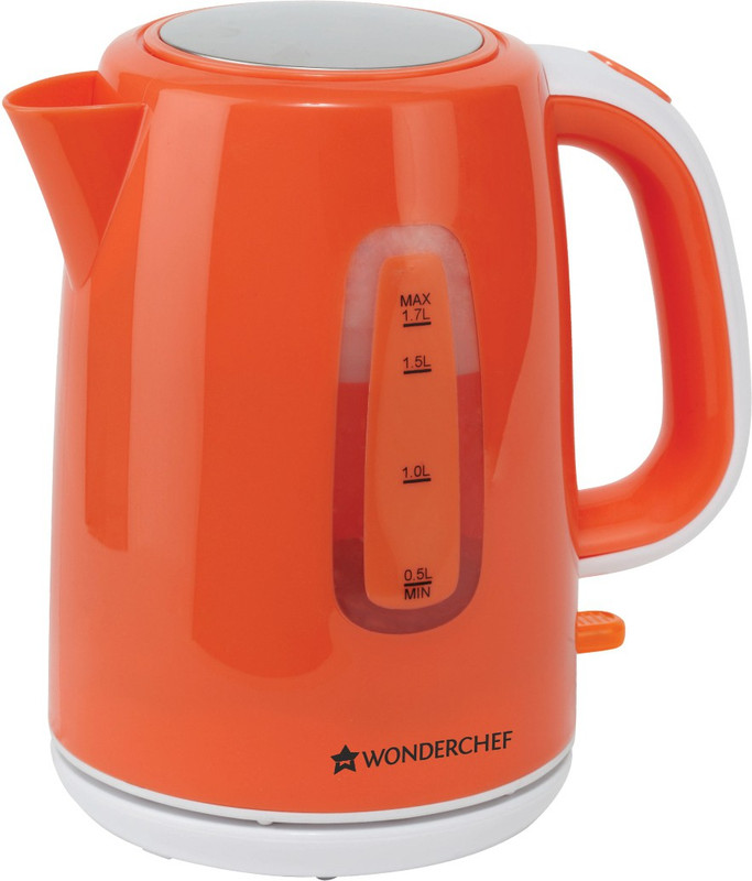 Wonderchef Water Boiler Electric Kettle(1.7 L, Orange)