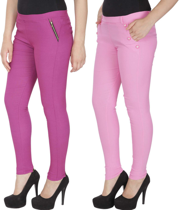 Rzlecort Multicolor Jegging(Self Design) Rzlecort Multicolor Jegging(Self Design)