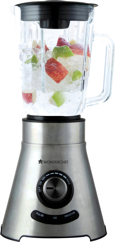 Wonderchef Prato Premium Mixer Grinder 600 W Mixer Grinder(Silver, 2 Jars)