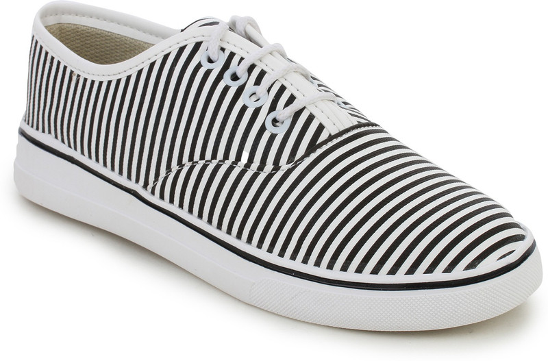 Sapatos Sneakers For Women(White, Black)
