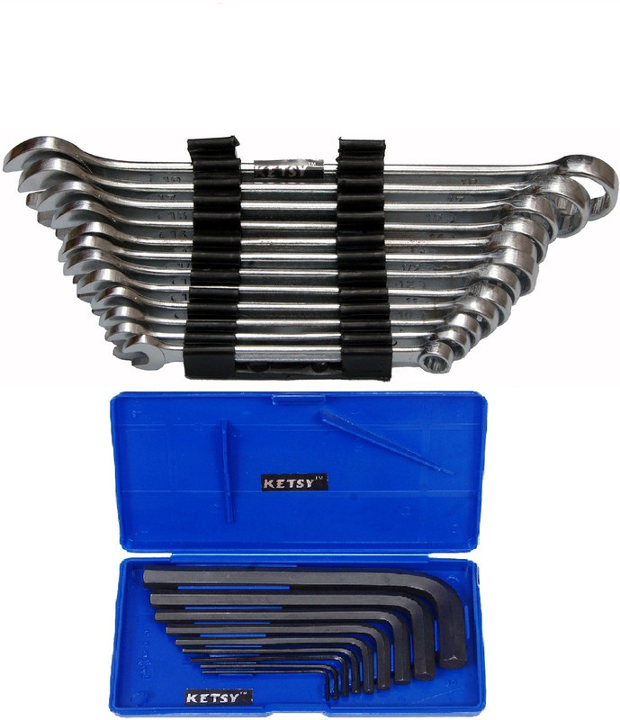 ketsy 829 Set of 2 Double Sided Combination Wrench Set(Pack of 2)