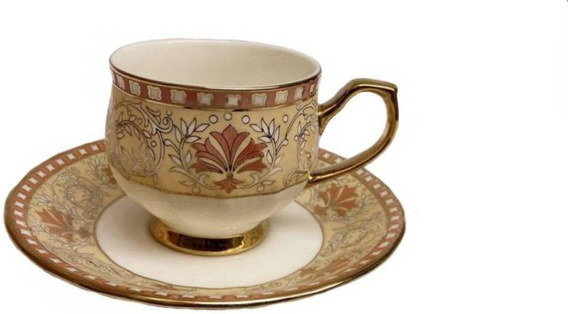 skykey S05 Bone China(Multicolor, Pack of 12)