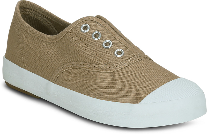 Get Glamr Canvas Shoes For Women(Beige)