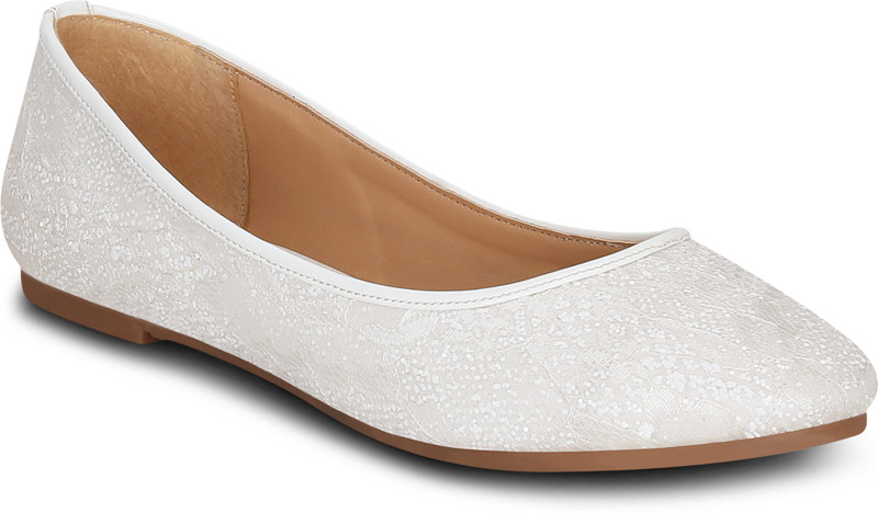 Get Glamr Bellies For Women(White)