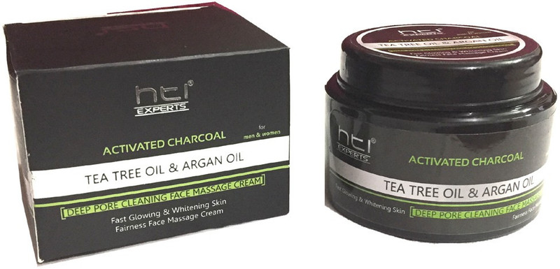 HTI ACTIVATED CHARCOAL DEEP PORE CLEANSING FACE AND BODY MASSAGE(100 g)