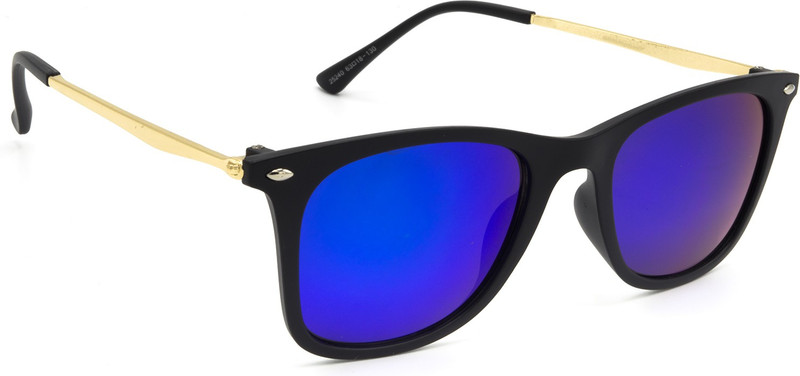 Hrinkar Wayfarer Sunglasses(Blue, Pink)