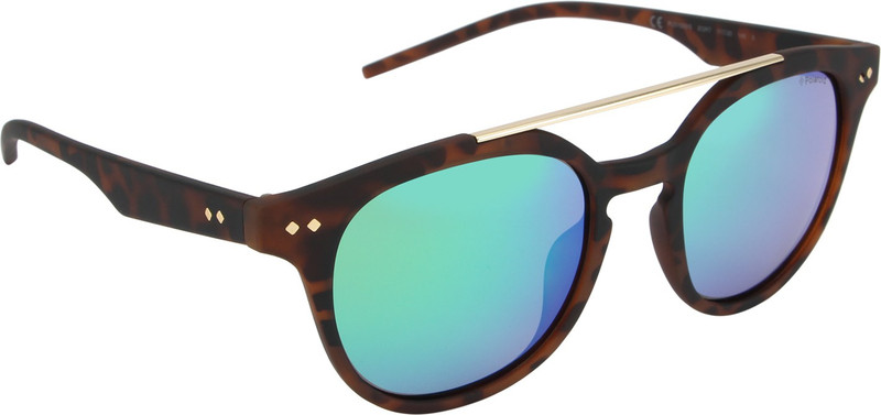 Polaroid Round Sunglasses(Green)