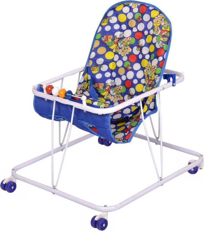 Jubilant Lifestyle Multipurpose 2 in one Foldable Compact Baby Stroller With Swing Jhula (Blue) Swings(Blue)