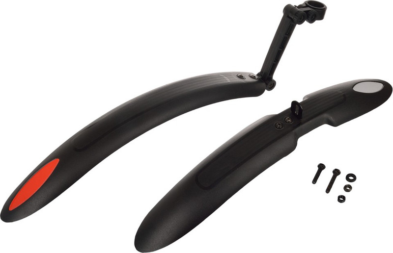 Dark Horse Bicycle Bolt -X Adjustable Reflective Mudguard/Fender Clip-on Front & Rear Fender(Black) Dark Horse Bicycle Bolt -X Adjustable Reflective Mudguard/Fender Clip-on Front & Rear Fender(Black)