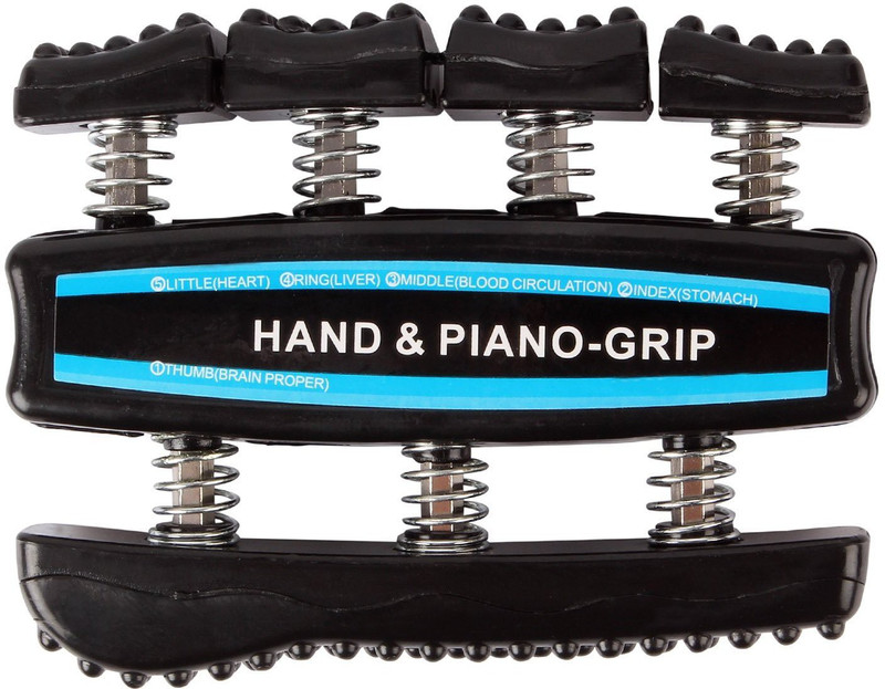 FITSY RT Hand Grip/Fitness Grip(Black, Blue)