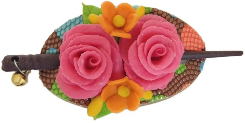 Advance Hotline unique indian craft Hair Combpin/Multicolor foam sheet Hairpin comb /Girls Hair Accessories /Fashionable Indo Western Wedding Bridal Party Wear Hair Clip for kids /girls/women.judda Accessories and Hair Decoration by unique indian craft Hair Clip(Multicolor)