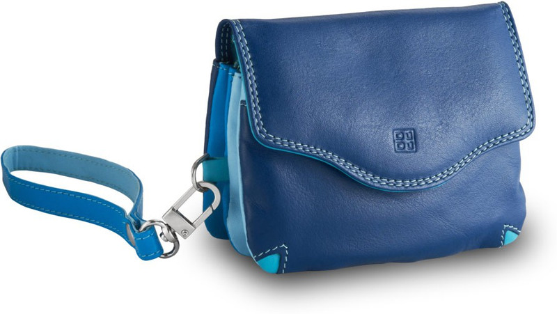 dudu Women's Leather Purse - Stylish Multicolor Purse - Bioko - Blue Cosmetic Bag(Blue) dudu Women's Leather Purse - Stylish Multicolor Purse - Bioko - Blue Cosmetic Bag(Blue)