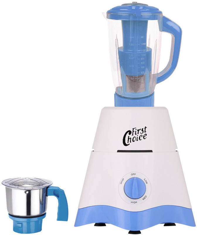 Firstchoice TA Star MG17-TA-STR-258 600 W Juicer Mixer Grinder(White, Blue, 2 Jars)