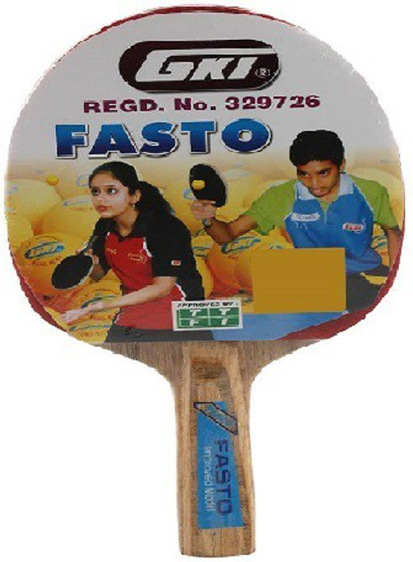 GKI FASTO Table tennis Multicolor Table Tennis Racquet(Pack of: 1, 230 g)
