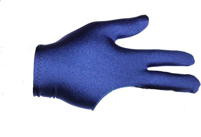 Billiedge BUBG01 Billiard Gloves (Free Size, Blue)