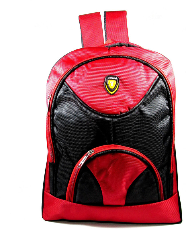 ehuntz Tycoon series (9 to 17 years) (Secondary 3rd Std Plus) Waterproof School Bag(Multicolor, Red, 18 inch)