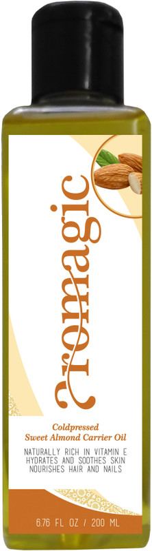 aromagic Sweet Almond Carrier Oil Hair Oil(200 ml)