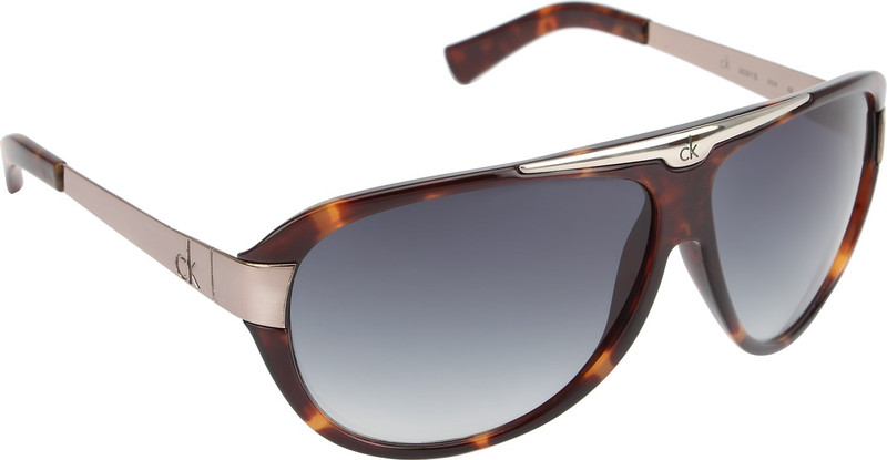 Calvin Klein Round Sunglasses(Green)