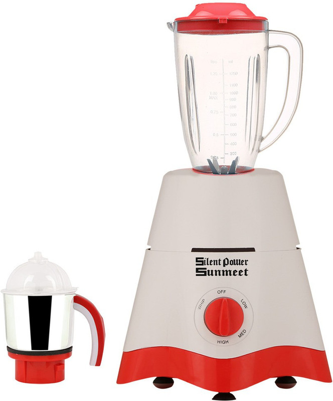 SilentPowerSunmeet TA Star MG17-TA-STR-105 600 W Juicer Mixer Grinder(White, 2 Jars)