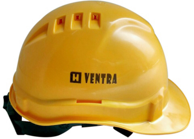 heapro LDR-0011Yellow safety helmet VLDR Construction Helmet(Size - 28cmx22cmx22cm)