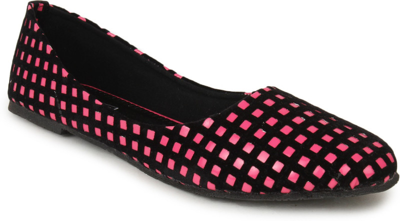 Moonwalk Bellies For Women(Black, Pink)