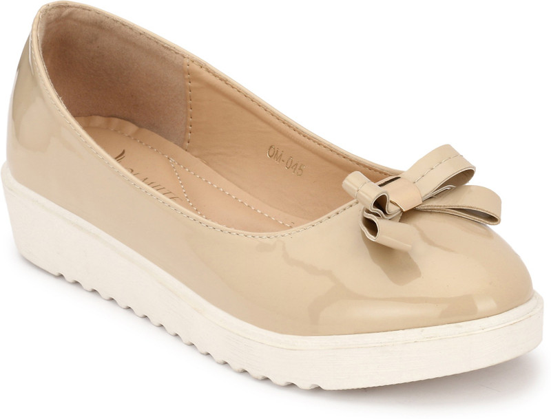 OLMIITE Palma Bellies For Women(Beige)