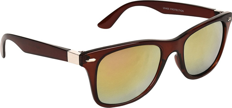 Zyaden Wayfarer Sunglasses(Golden)