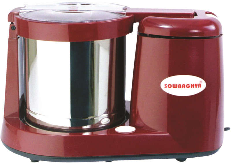 sowbaghya Sakthi 1.25 Ltr Wet Grinder(Maroon)