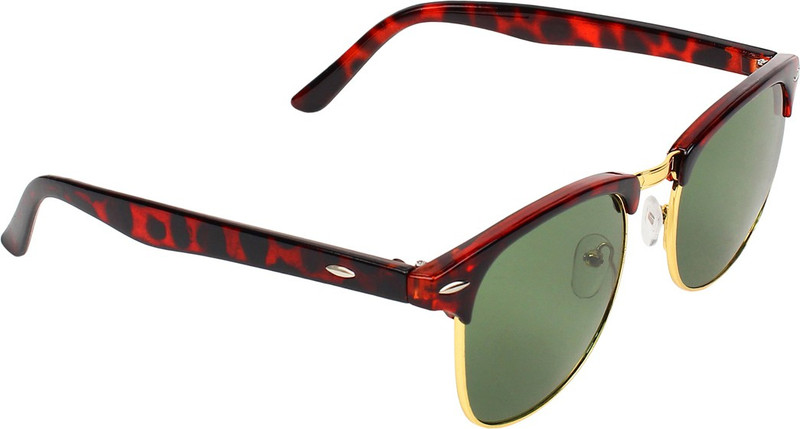 Zyaden Clubmaster Sunglasses(Green)