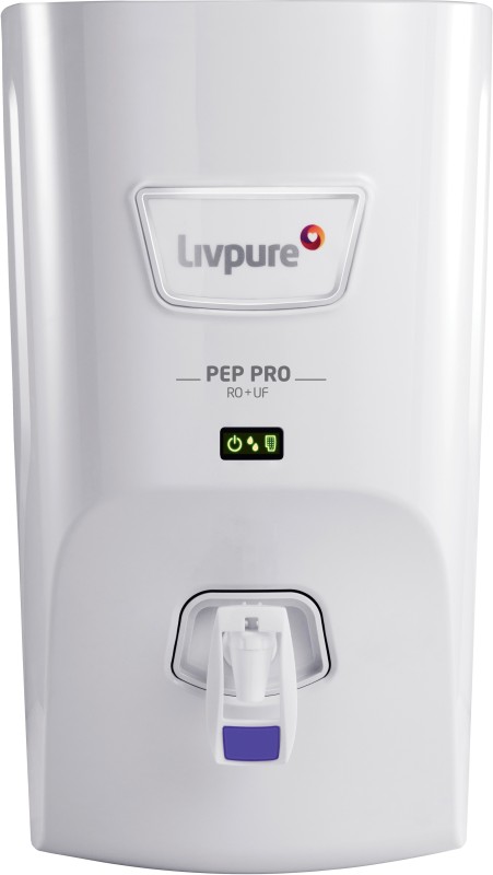 Livpure LIV-PEP-PRO 7 L RO + UF Water Purifier(White)