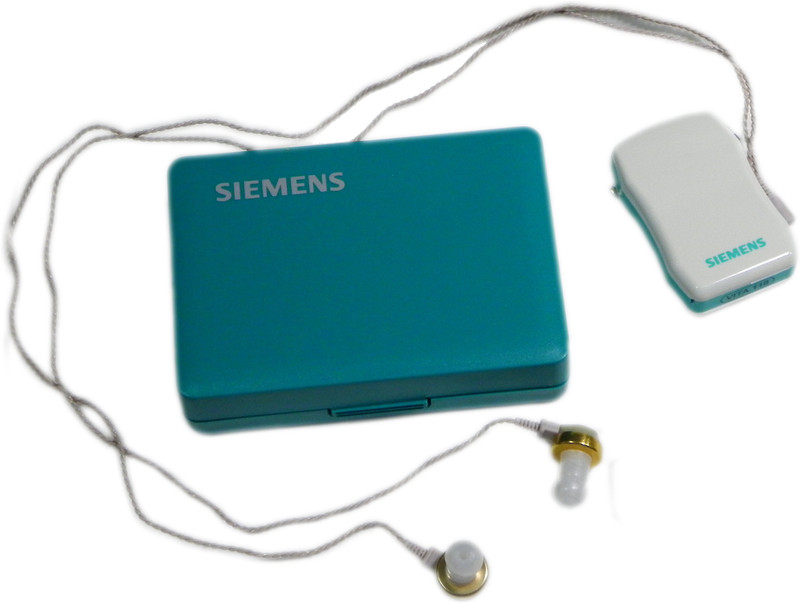 Siemens VITA 118 Pocket For Both Ear Hearing Aid(White, Blue)
