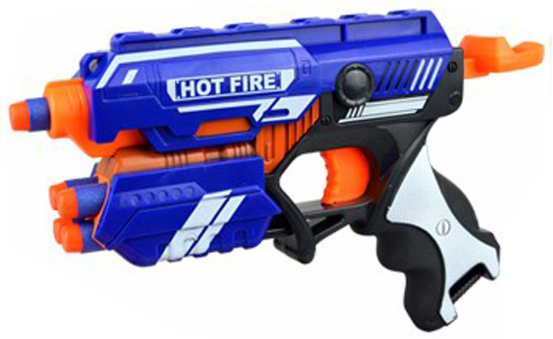 Manpasand Toys kids Hot Fire Soft Bullet Toy Gun65656 Guns & Darts(Multicolor)