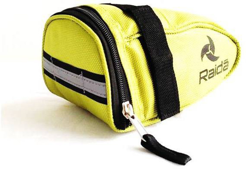 Raida A-Series Strap On Cycling Saddle Bag(Green, Saddle Bag) Raida A-Series Strap On Cycling Saddle Bag(Green, Saddle Bag)