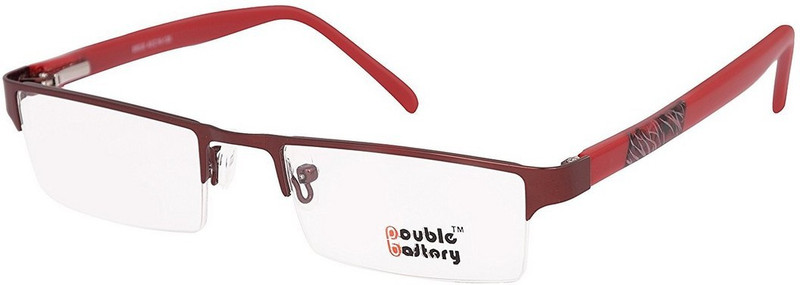 DOUBLE BATTERY Half Rim Rectangle Frame(48 mm)