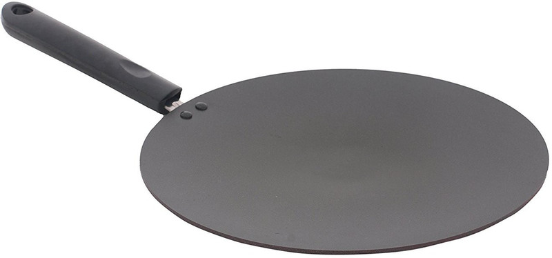 cheftain Tava-Tavai Deluxe Concave Tava (25 cm) Tawa 25 cm diameter(Aluminium, Non-stick)