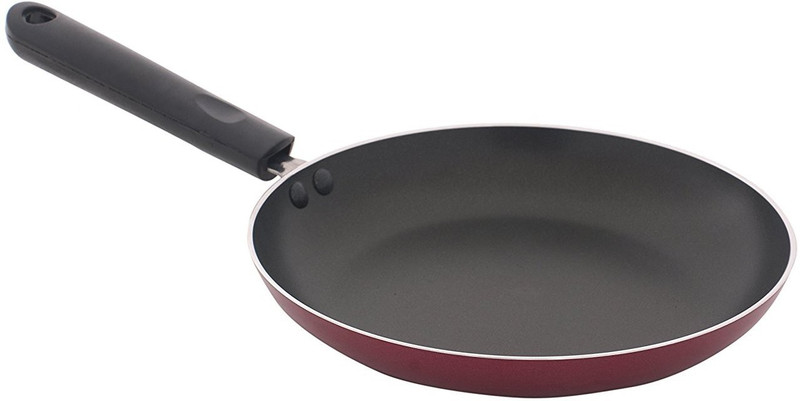 cheftain Deluxe Non-Stick Aluminium Fry Pan Without Lid Fry Pan 21 cm diameter(Aluminium, Non-stick)