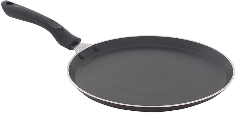 cheftain Tava-Tavai Premium Induction Base Non-Stick Aluminium Dosa Tawa Tawa 25 cm diameter(Aluminium, Non-stick, Induction Bottom)