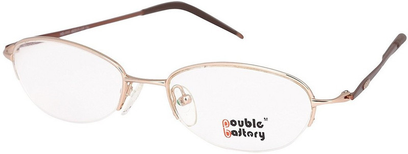 DOUBLE BATTERY Half Rim Oval Frame(49 mm)