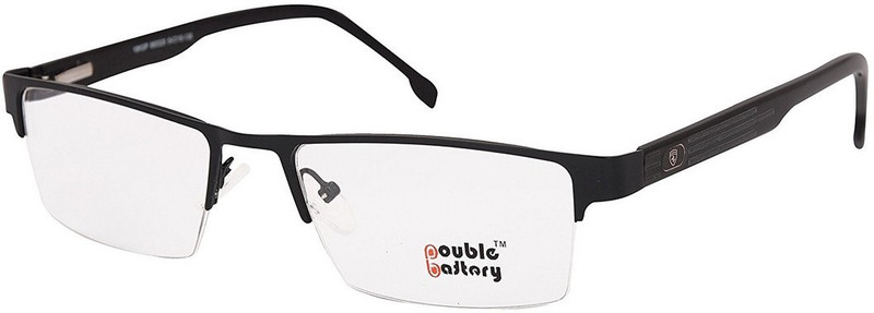 DOUBLE BATTERY Half Rim Rectangle Frame(54 mm)