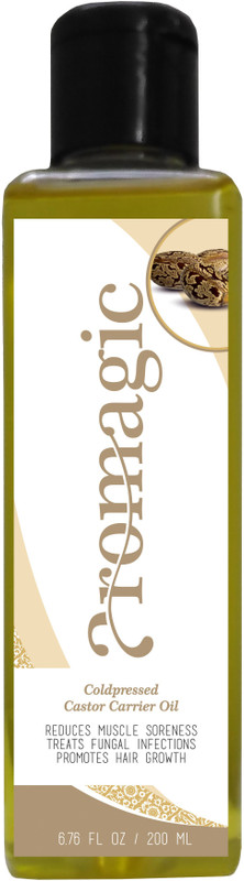 aromagic Castor Carrier Oil Hair Oil(200 ml)