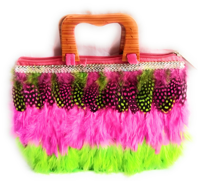 vtc Girls Green, Pink Messenger Bag vtc Girls Green, Pink Messenger Bag