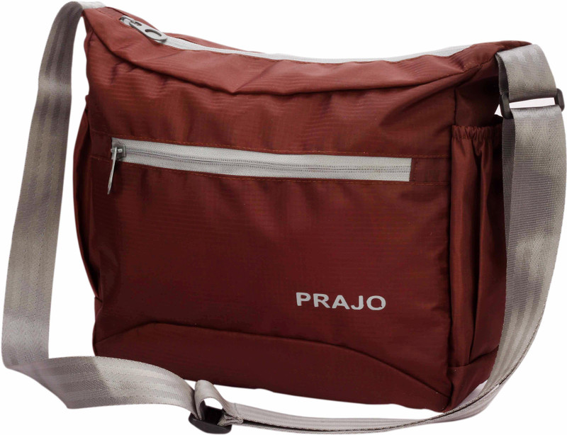 prajo Maroon Sling Bag