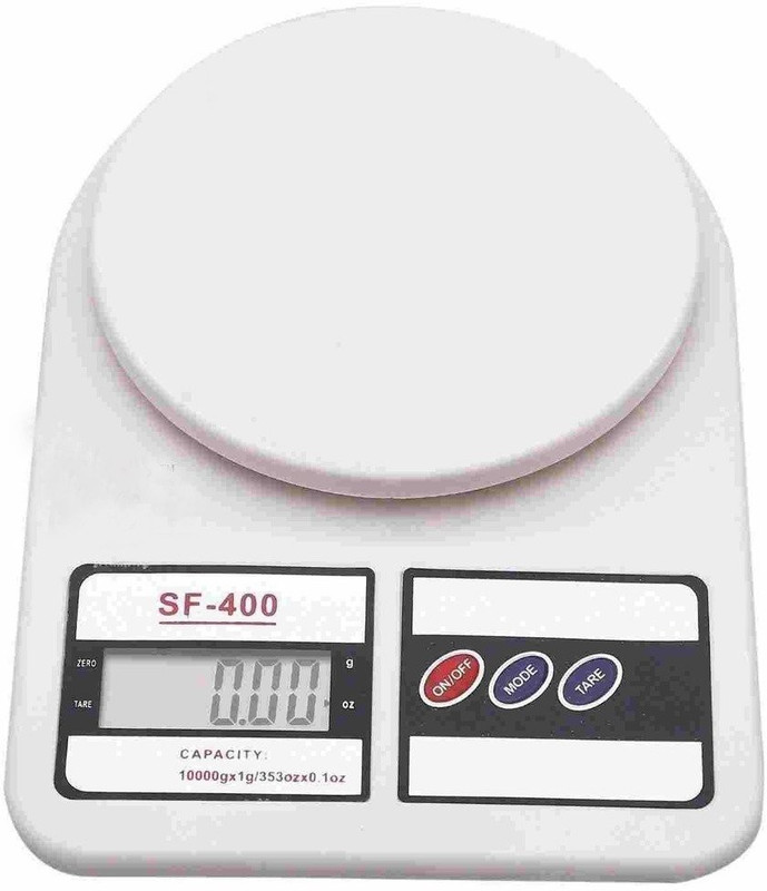 Yugam Digital Kitchen Scale Electronic Digital Kitchen Weighing Scale For Kitchen Weighing Scale(White)