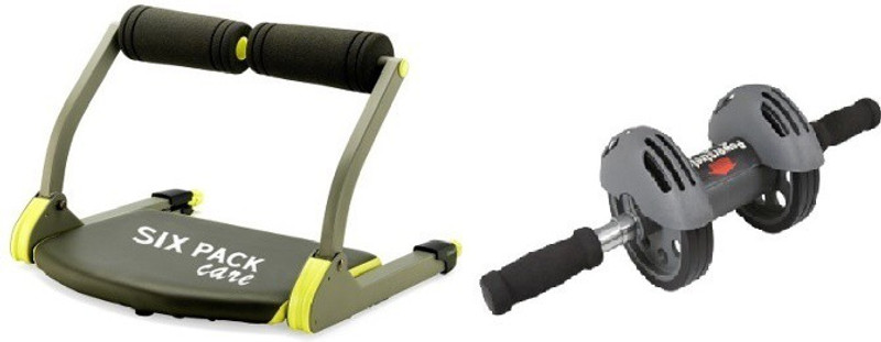 ShopyBucket Combo of Six Pacs Abs bulder & Power Slider Ab Exerciser(Multicolor) ShopyBucket Combo of Six Pacs Abs bulder & Power Slider Ab Exerciser(Multicolor)