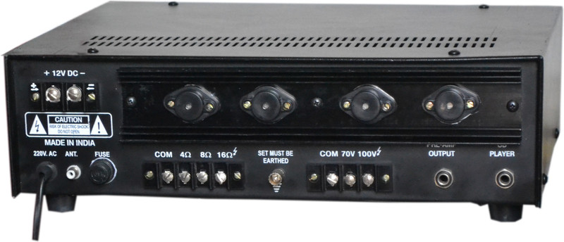 MEDHA DJ 120 W AV Power Amplifier(Black)